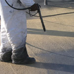 Detroit  protective roof coatings over foam